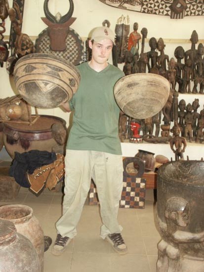 Simon in Burkina Faso