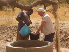 The well at Zagtouli now working The well at Zagtouli now working
